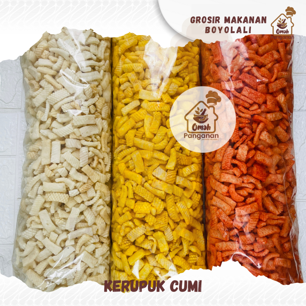 

Kerupuk Cumi 1 Bal Original Balado jagung bakar