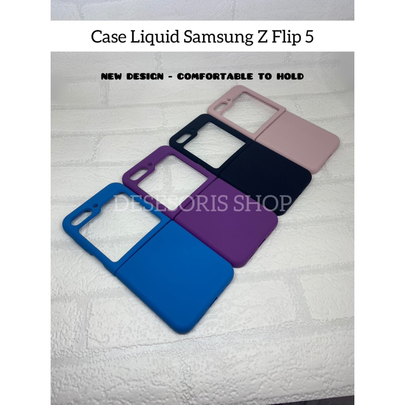Case Samsung Galaxy Z Flip 5 Liquid Silicone Samsung Z Flip 5
