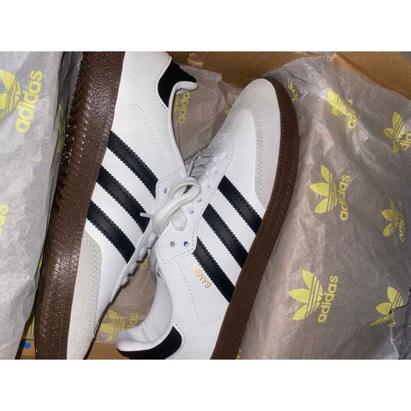 ADIDAS SAMBA OG WHITE GUM PREMIUM NEW