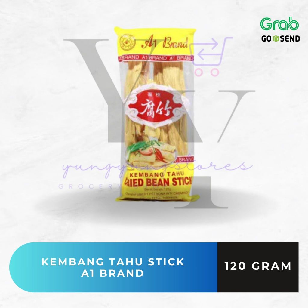 

Kembang Tahu / Fucuk / Tauki / Dried Bean Stick A1 Brand 120 gram
