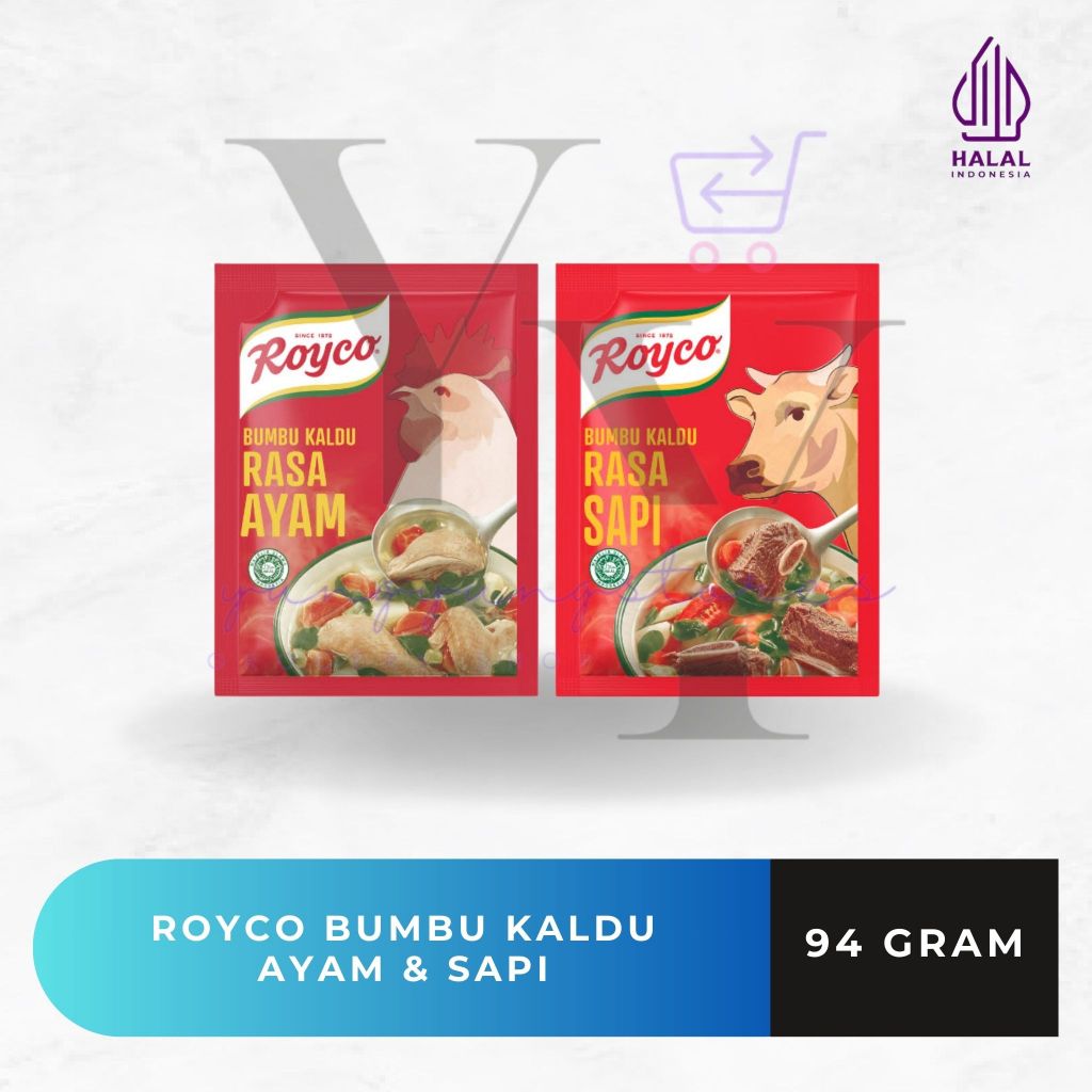 Royco Bumbu Kaldu Rasa Ayam / Sapi 94 gram