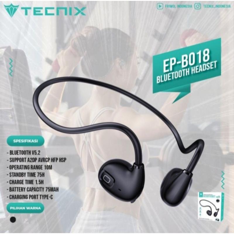 TECNIX EP-BP018 BLUETOOTH HEADSET ORIGINAL