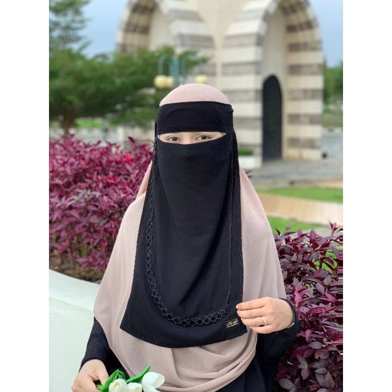 niqab ANNIEZ KODE 05 Cadar bandana alnoor niqob temboro nikop viral nikob cantik
