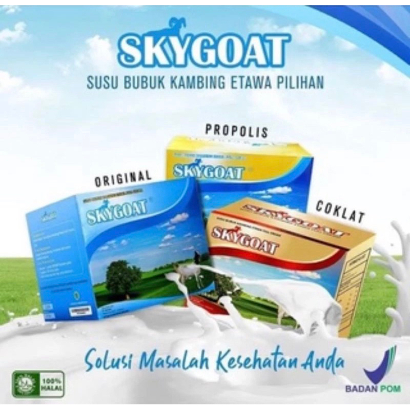 

SKYGOAT susu kambing etawa per saset