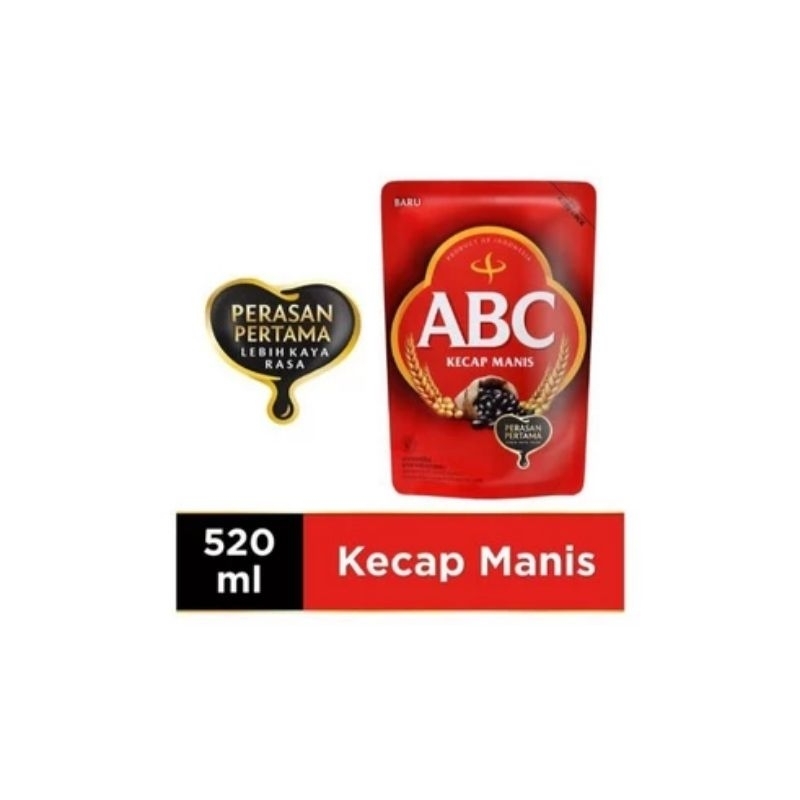 

Abc kecap manis reffil 520ml