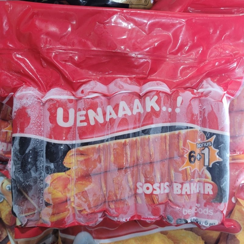 

Sosis Bakar Uenaaak belfoods 500g isi 6+1pcs