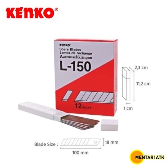 

Isi Cutter Besar 18mm Kenko L150