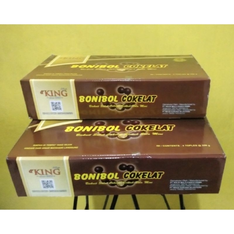 

Chocolate boniball biskuit 1 Toples isi 40 pcs