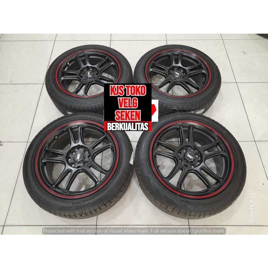 MENJUAL VELG RACING SECOND TERMURAH BERKUALITAS BUAT MOBIL MOBILIO HONDA JAZZ FREED CALYA AGYA SIGRA