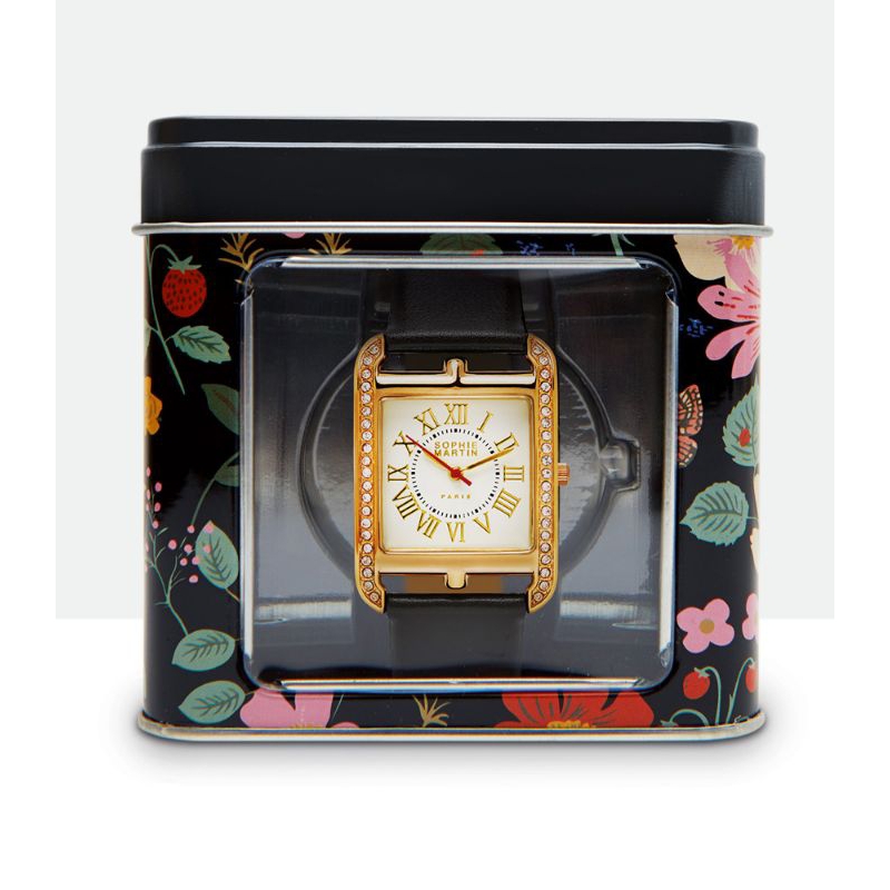 JAM SOPHIE MARTIN PARIS JAM TANGAN SOPHIE MARTIN PARIS JAM EMMELY BLACK SOPHIE