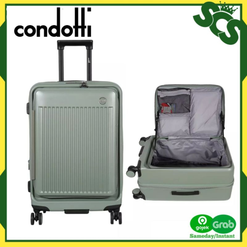 CONDOTTI Frontline 63138 Medium Size 24 Inch Koper Hardcase Buka Depan