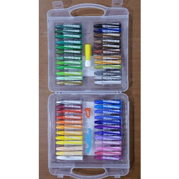 

☍✭✽ Crayon Set Krayon Lengkap Kerayon TiTi 12, 36, 48, 55 Warna