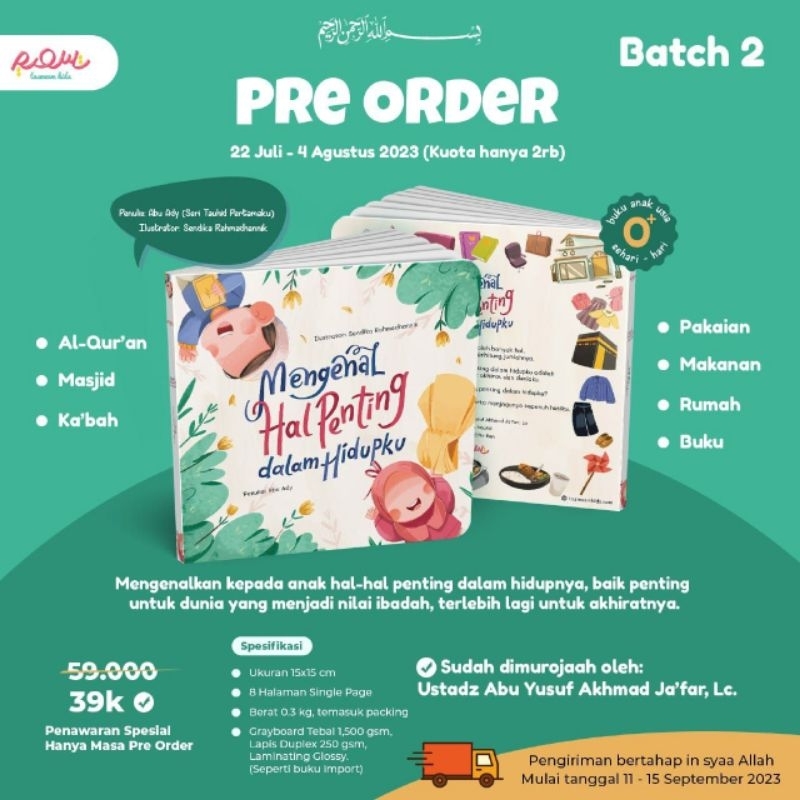 (Ready) BOARDBOOK MENGENAL HAL PENTING DALAM HIDUPKU