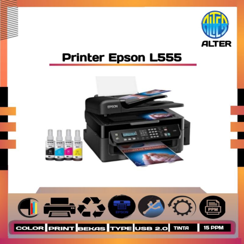 Printer Epson L555 Wifi