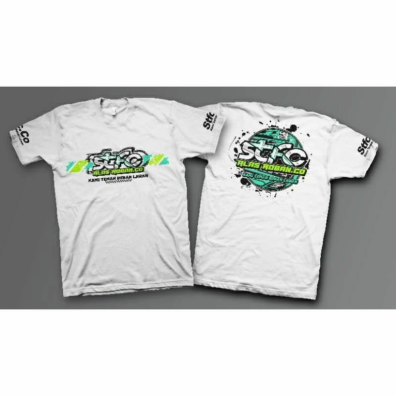 Kaos STFC Terlaris ALas Roban C.O Kami Teman Bukan Lawan Bahan Katun 100% Free Stiker