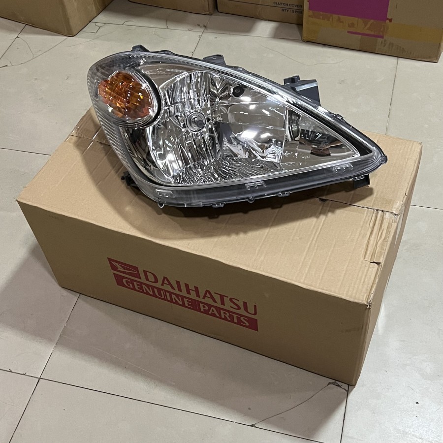 HEADLAMP LAMPU DEPAN KANAN KIRI XENIA AVANZA 2004-2005 NO VVT-i ASLI ORIGINAL