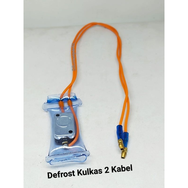 FUSE KULKAS / DEFROST KULKAS / BIMETAL KULKAS / Defrost fuse kulkas orange 2 kabel