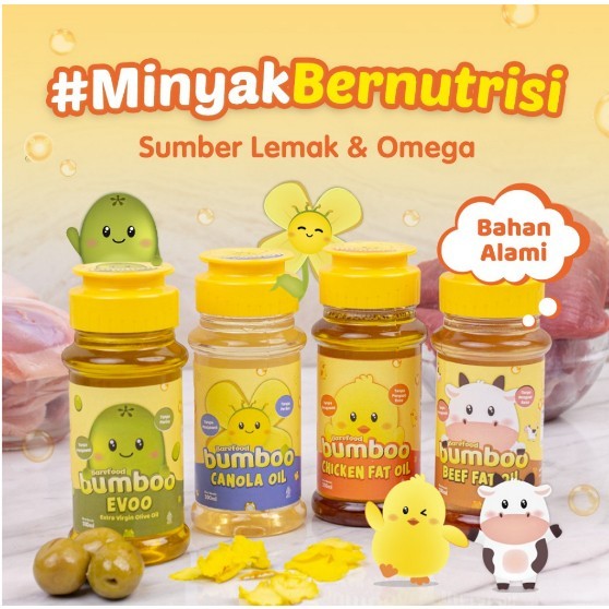 

Barefood Bumboo Fat Oil Minyak - Beef - Chicken