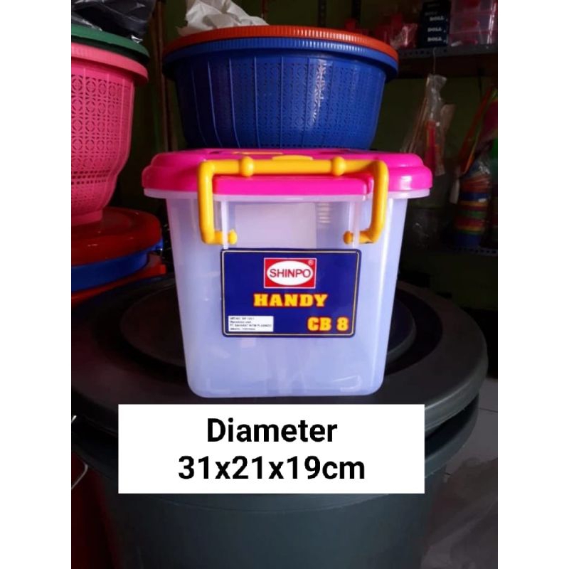 tempat kue box kue plastik SHINPO CB 8