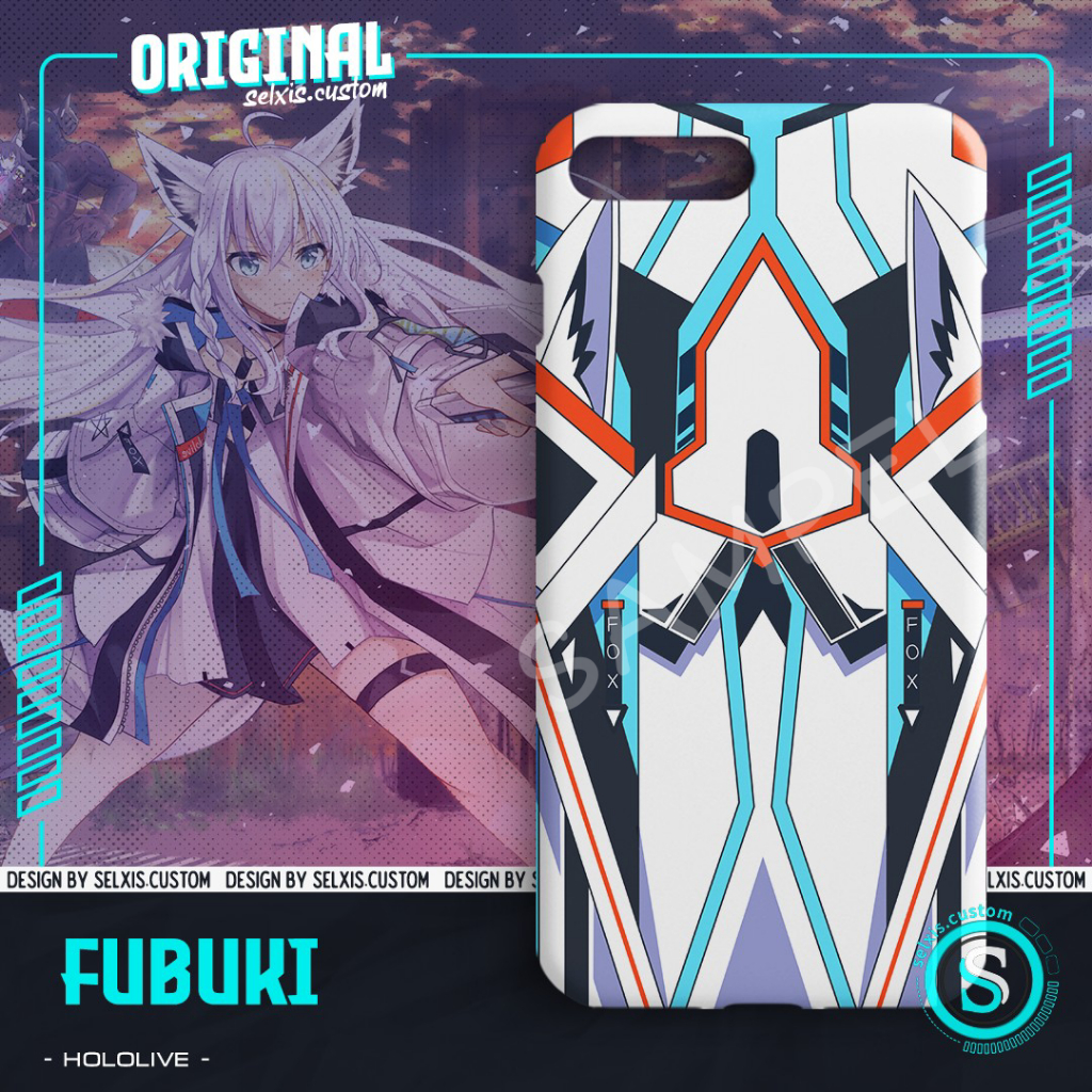 Premium Phone Case Hololive Shirakami Fubuki