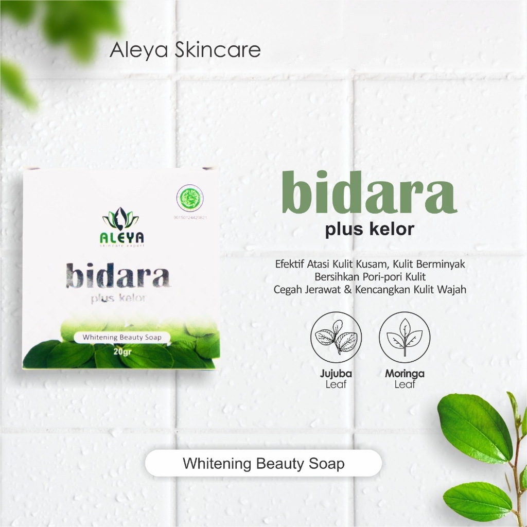 ALEYA Sabun Bidara Aleya Plus Kelor BPOM Original