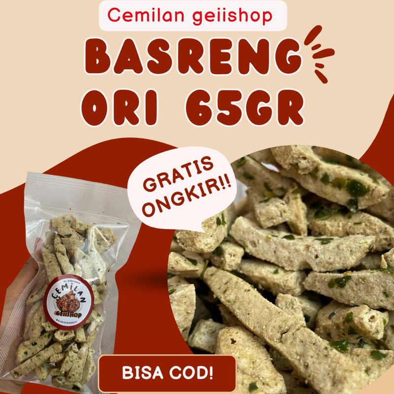 

BASRENG ORIGINAL ASIN DAUN JERUK VIRAL MURAH KEMASAN EKONOMIS TERLARIS!!