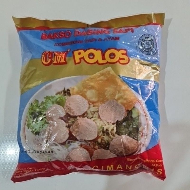 

Bakso Daging Sapi Cimanggis CM Polos 700gram isi 50