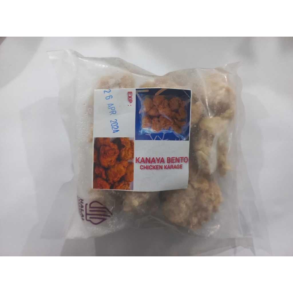 

BENTO KARAGE 200 GR / CHIKEN KARAGE FROZEN FOOD / KANAYA BENTO