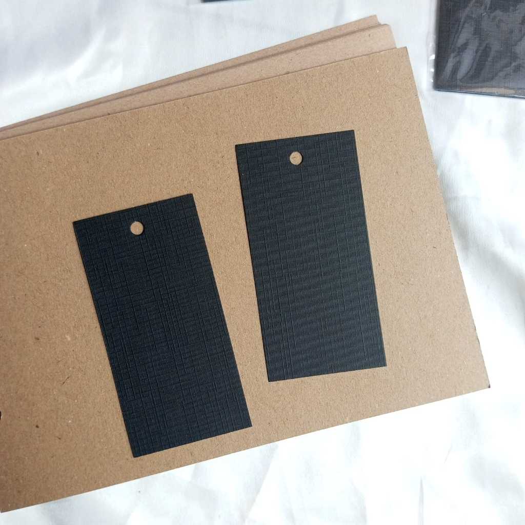 

[paww craft] Bahan scrapbook dekorasi kertas hitam