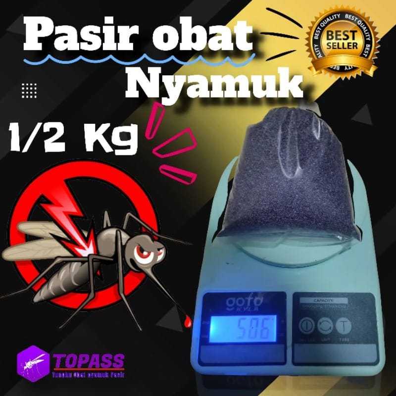 Refill pasir nyamuk ampuh/pasir 500gram/obat nyamuk pasir