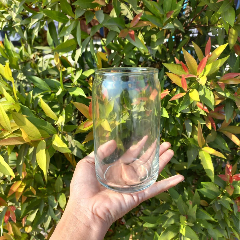 GELAS KACA KALENG/GLASS CAN/GELAS KACA ALE
