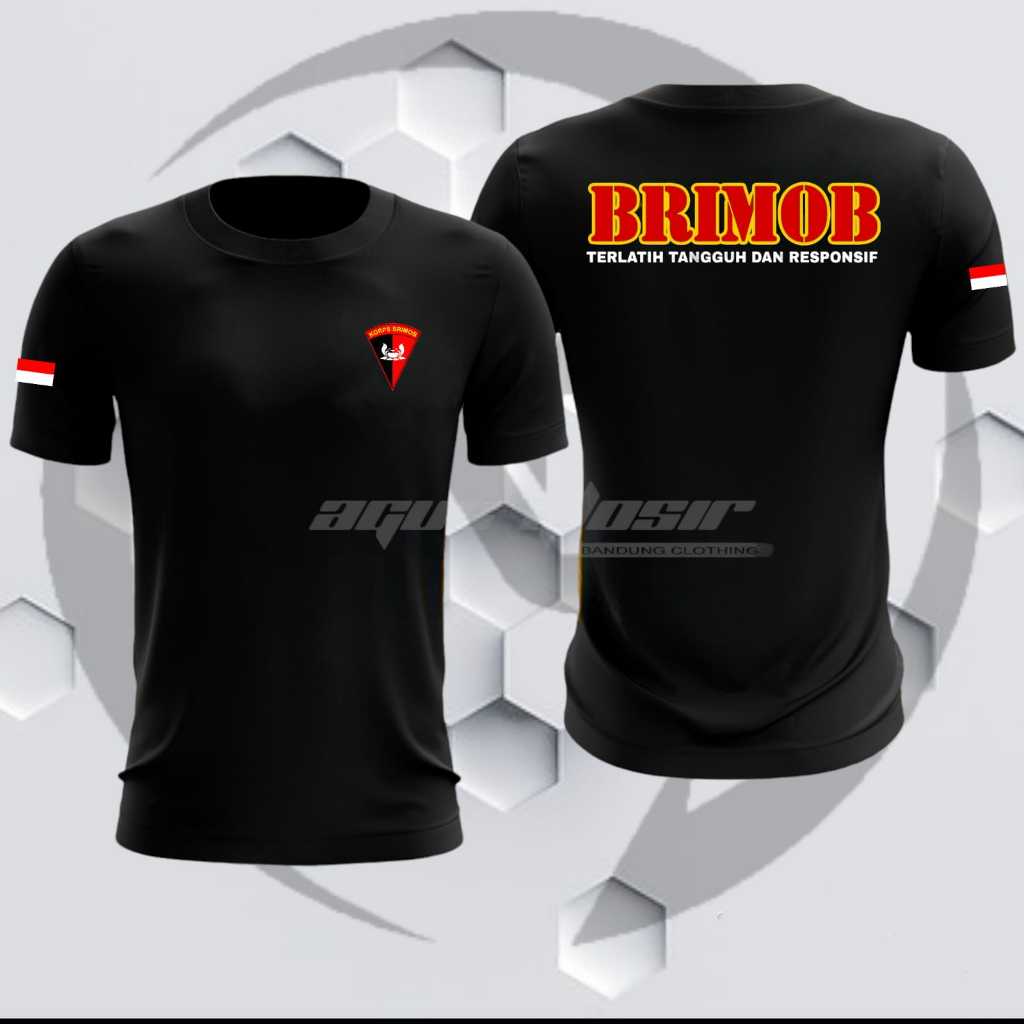 Kaos KORPS BRIMOB || Kaos Jersey Running korps BRIMOB || Kaos Olahraga BRIMOB tangguh New