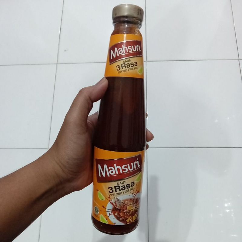 

Mahbubah - Mahsuri 530 g Saus 3 Rasa / Gurih Asam Manis Botol