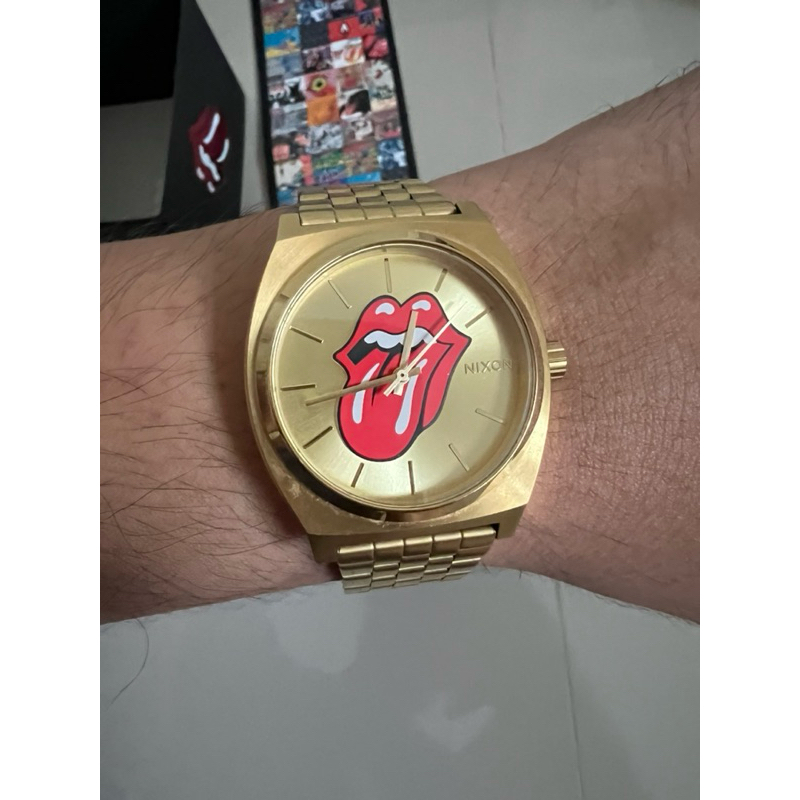ORI BEKAS (Nixon Rolling Stones Time Teller Gold A1356509)