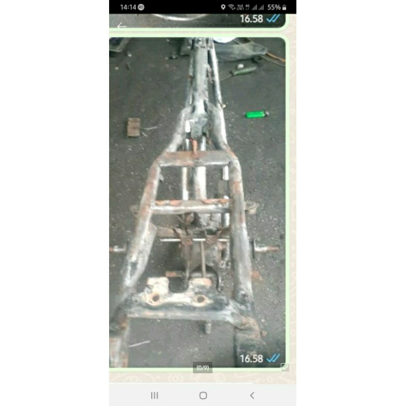 rangka ori dan boring rx king