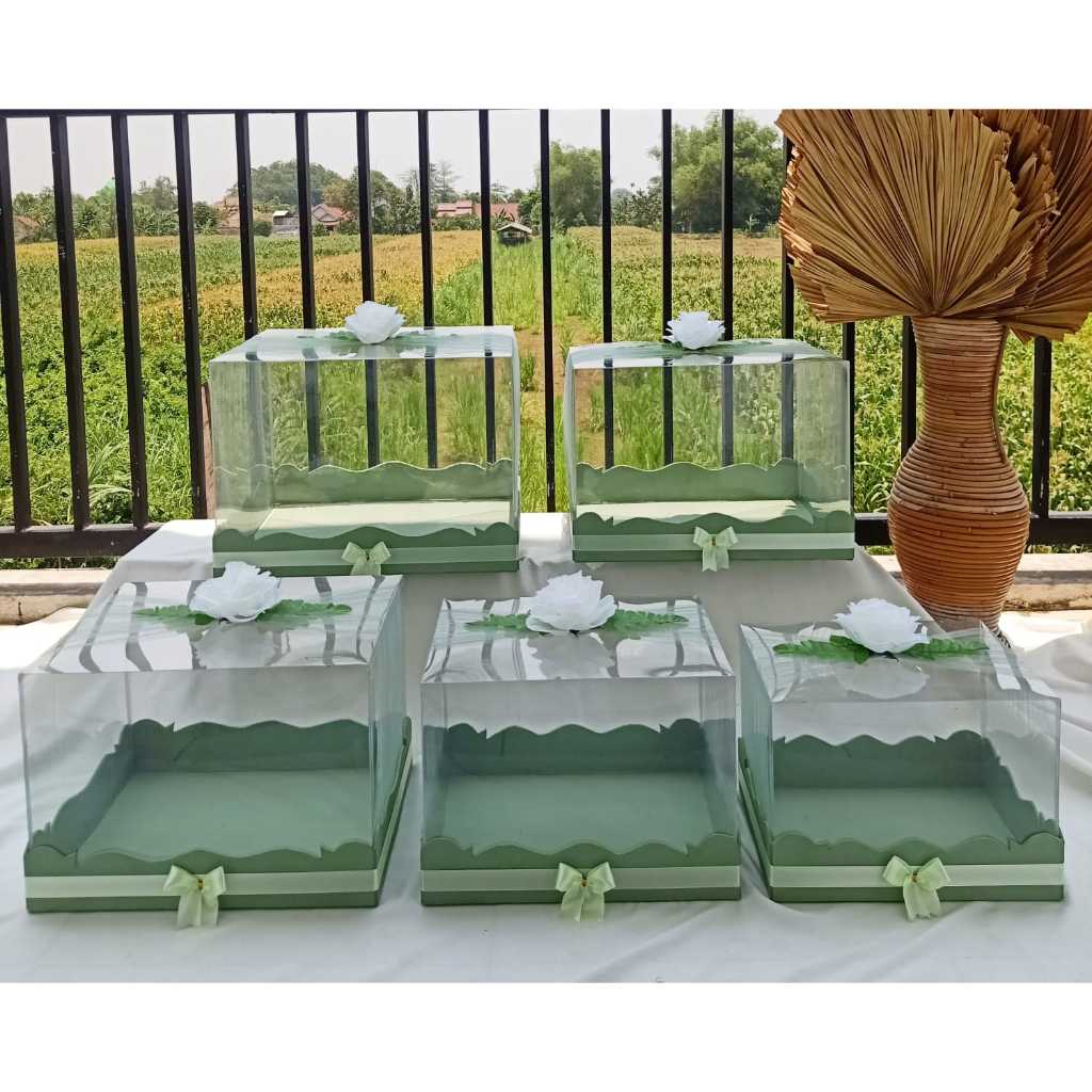 

Box hantaran motif gelombang/ box seserahan