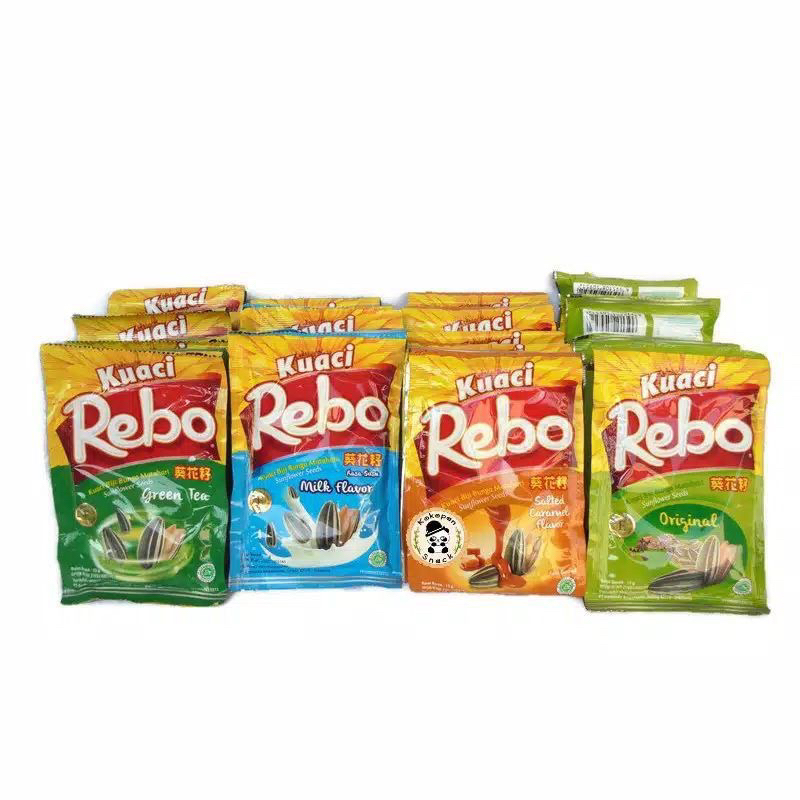 

[10 sachet] Kwaci Kuaci REBO RENCENG 1000an ORIGINAL 13gr