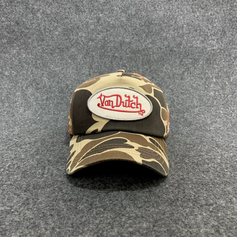 Topi Von Dutch Camo Original Second - Von dutch second - Vondutch Travis Scott