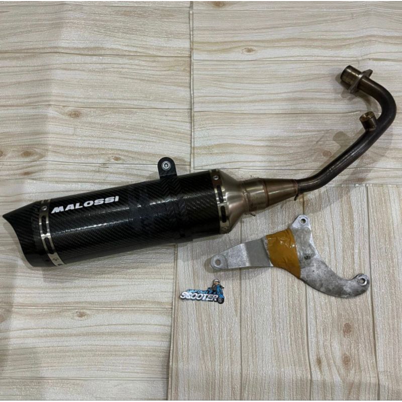 Knalpot Malossi Cobra Full System Vespa Sprint Primavera S LX LXV Second
