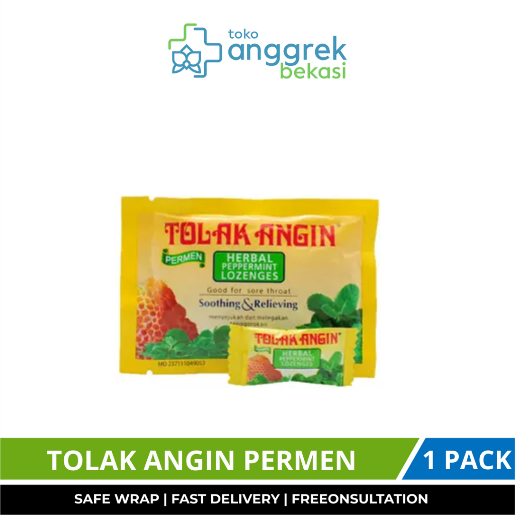 

PERMEN TOLAK ANGIN/PERMEN PELEGA TENGGOROKAN/MUAL/MASUK ANGIN