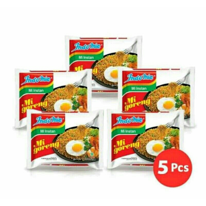 

Indomie Goreng 5 Pcs