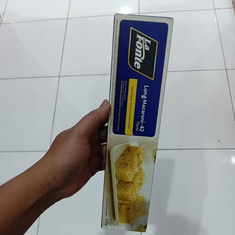 

Mahbubah - La Fonte 225 g Long Macaroni -42 Pasta