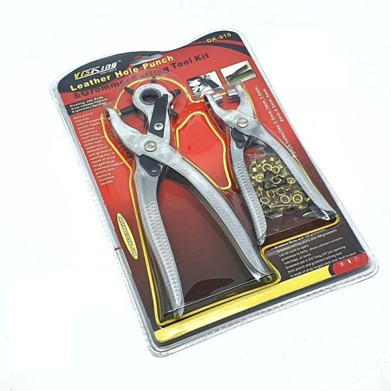 

2 In 1 Visking Leather Hole Punch - Pelubang Kulit Sabuk