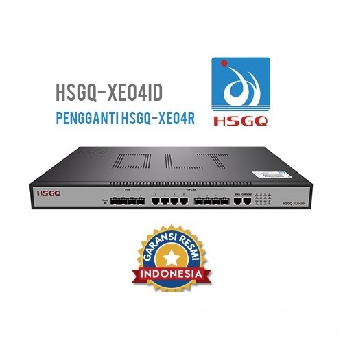 OLT Epon HSGQ XE04ID Garansi - HSGQ XE04ID Resmi OLT 4 Pon Layer 3