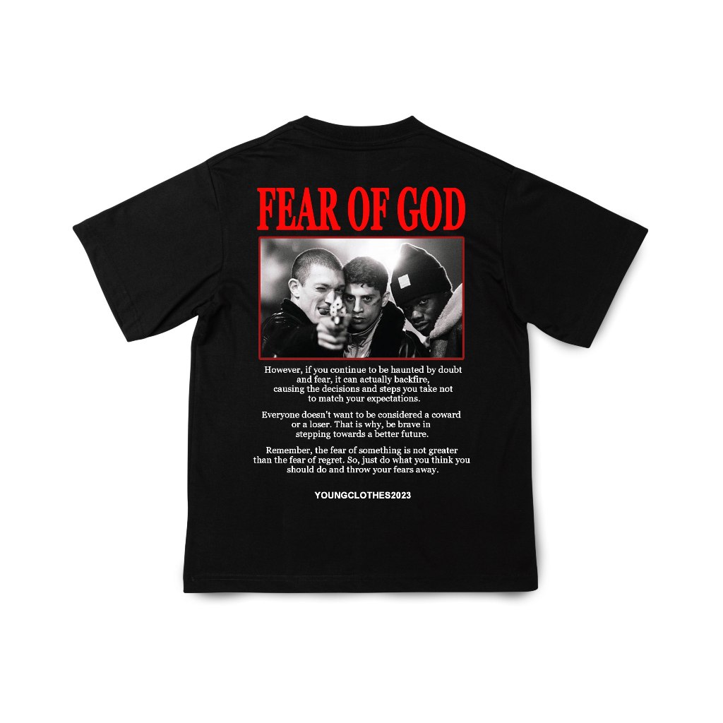 Kaos Fear Of God Pria Wanita | T-Shirt Fear Of God
