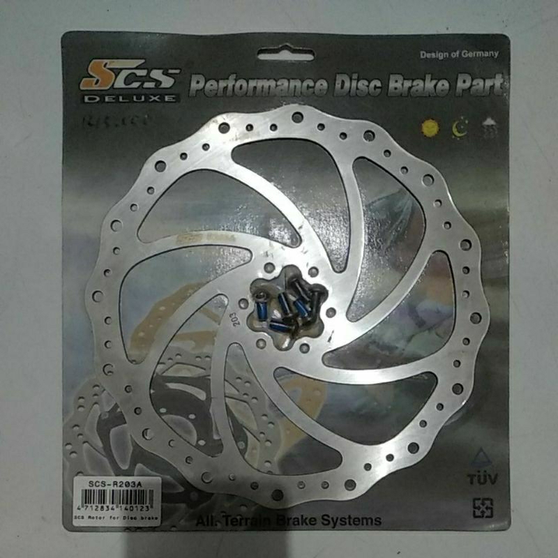 Cakram Sepeda SCS 203mm (Rotor)