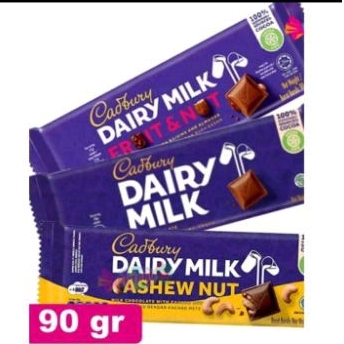 

Coklat Cadbury Murah 90gr