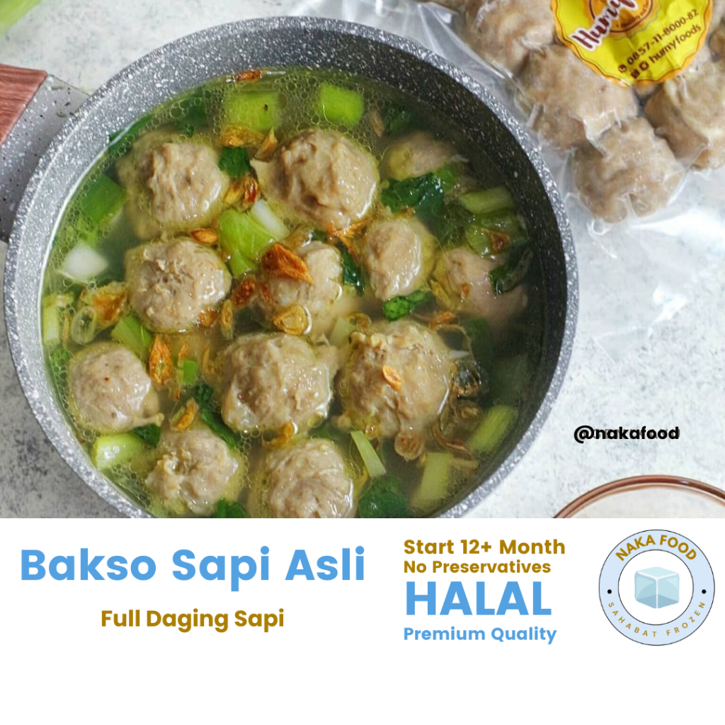 

BAKSO SAPI SUPER PREMIUM GLUTEN FREE HOMEMADE Halal Tanpa pengawet