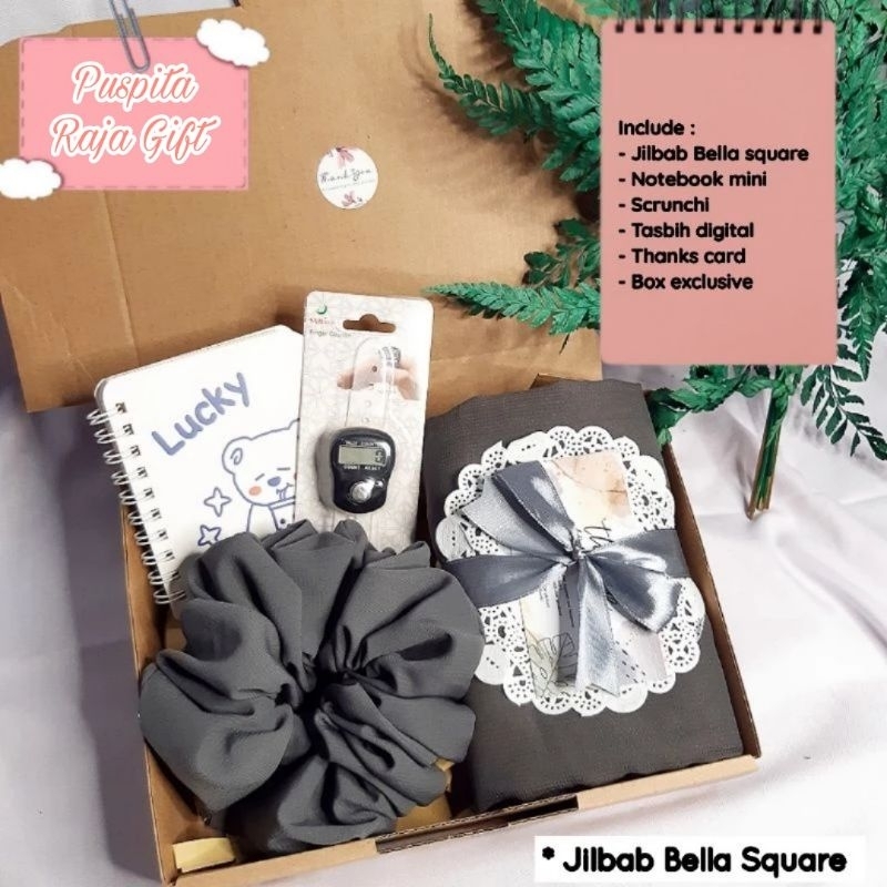 

KADO HAMPERS HIJAB SEGI EMPAT BELLA SQUARE GIFT BOX HADIAH ULANG TAHUN VALENTINE ANNIVERSARY WEDDING BIRTHDAY HARI IBU GRADUATION LEBARAN