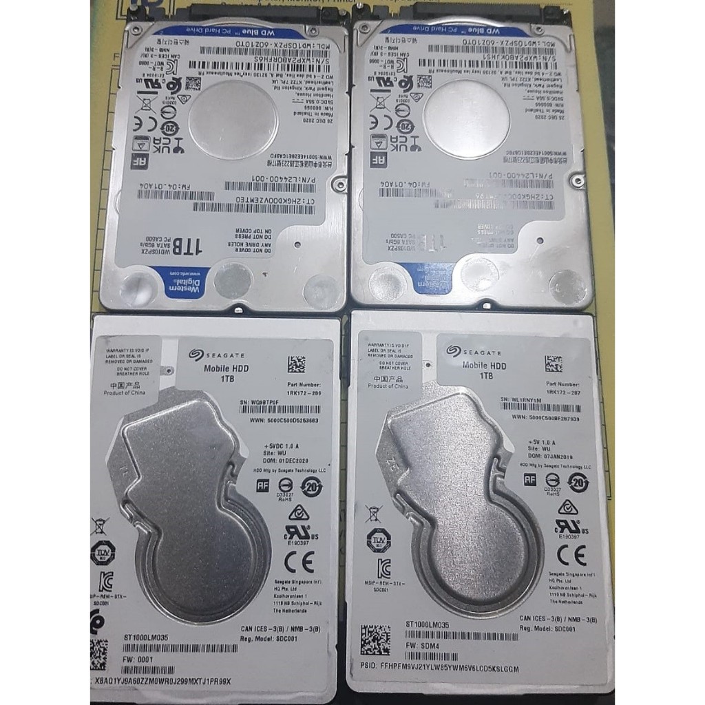 HARDDISK INTERNAL LAPTOP 1 TB 2.5"